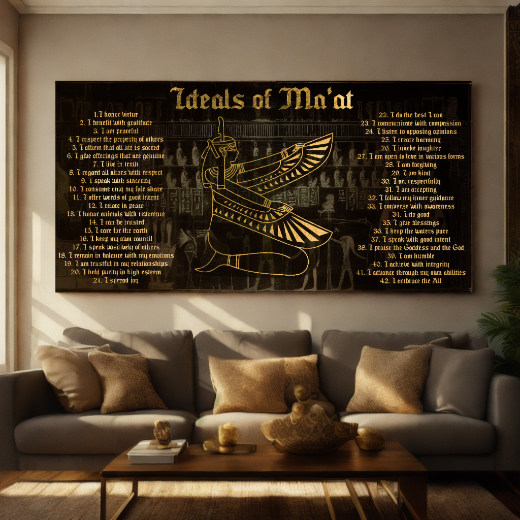 Ideals of Ma'at Artwork